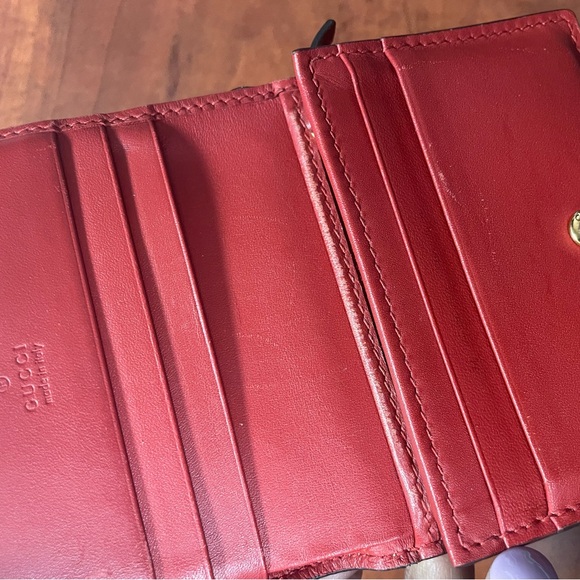 Gucci Monogram Cherry Wallet with COA - Picture 11 of 12